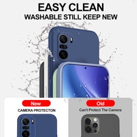 Poco F3 PocoF3 Poco F 3 Pro etui oryginalny kwadratowy płynny silikonowy miękki telefon pokrywa obudowa dla Xiaomi Poco F3 Poco F3 PocoF3 Poco F 3 Pro 3